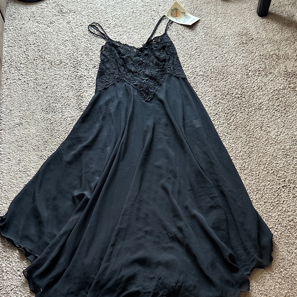Nwt Vintage Verena Elegant Black Lace Women's Lingerie